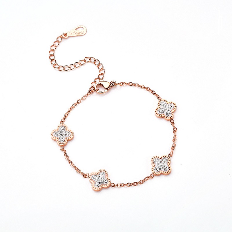 TOP High quality Link Chain Bangle Classic Bracelet Designer Bracelets Luxury Jewelry clover