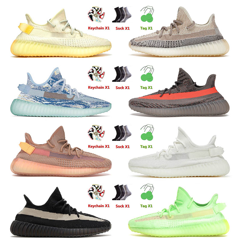 

Top Quality 2022 Authentic Boost v2 Running Shoes for Men Women Beluga Reflective Frost Blue Carbon Yeezies'Kanye'350 Sneakers Trainers 36-48, 24