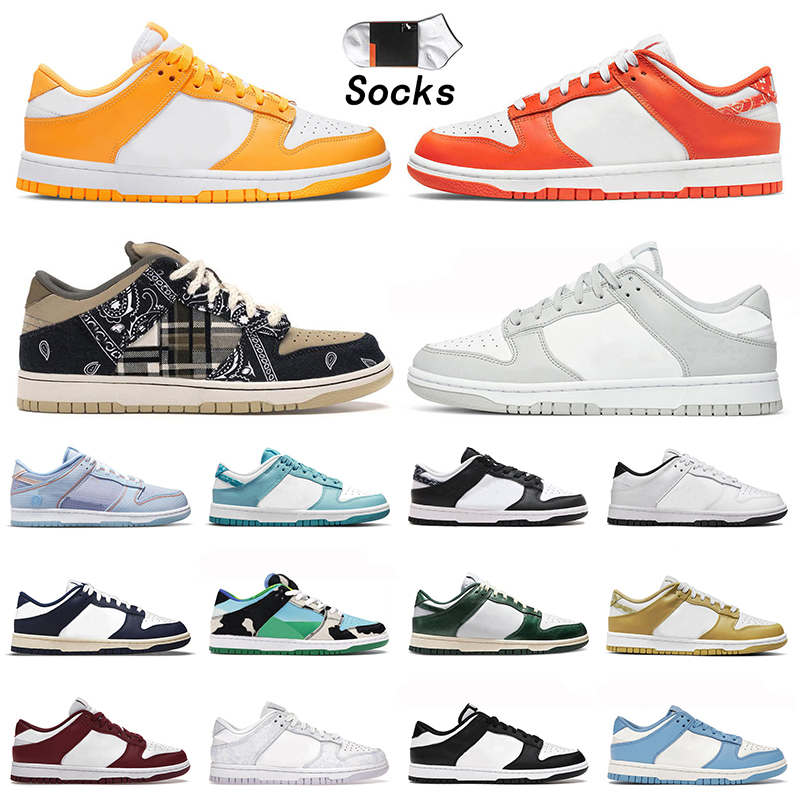 

Classic Low Skateboarding Designer Shoes Mens Women Orange Paisley Cactus Jack Grey Fog Union Chunky Vintage Green Futura UNC Bordeaux Sports Sneakers Size 36-45 EUR, C28 orange pearl 36-40