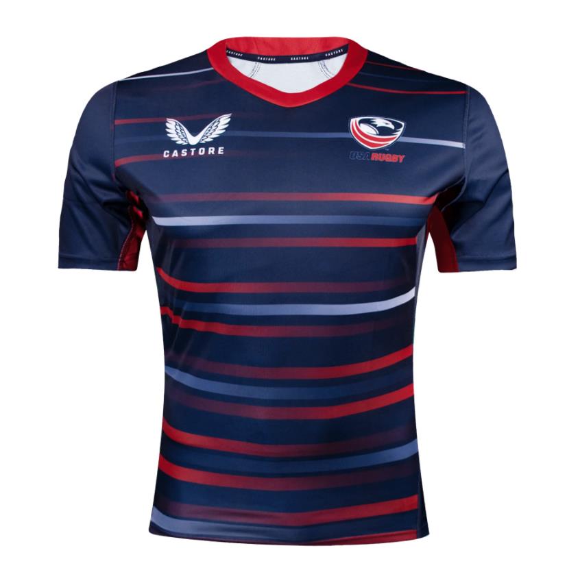 

2022 USA Home Rugby Jersey Shirt size S-M-L-XL--3XL-4XL-5XL