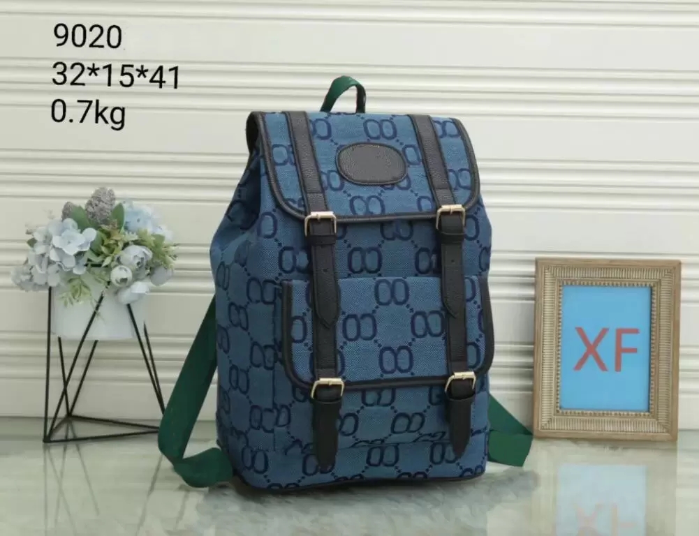 

Designer backpack Luxury Brand Purse Double shoulder straps backpacks Women Wallet Real Leather Bags Lady Plaid Purses Duffle Luggage by fenhongbag, A1