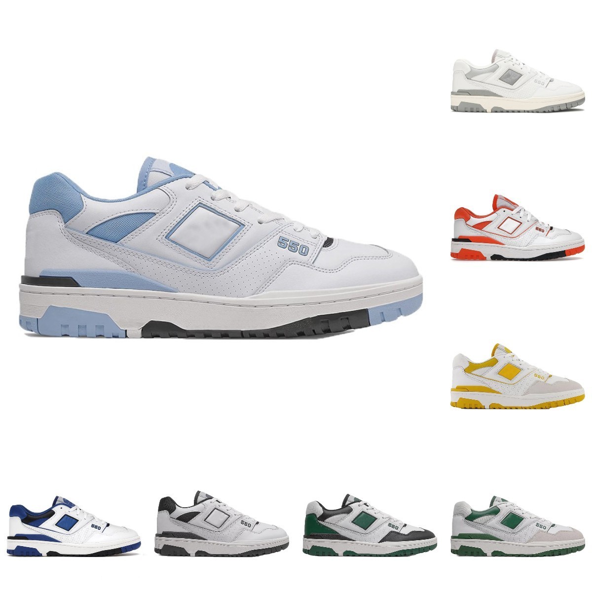 

Designers New BB550 Sports Shoes Mens Women B550 550 White Green Grey Cream Black Blue UNC Navy Purple Syracuse Burgundy Cyan AURALEE Trainers Designers Sneakers S55, Please contact us