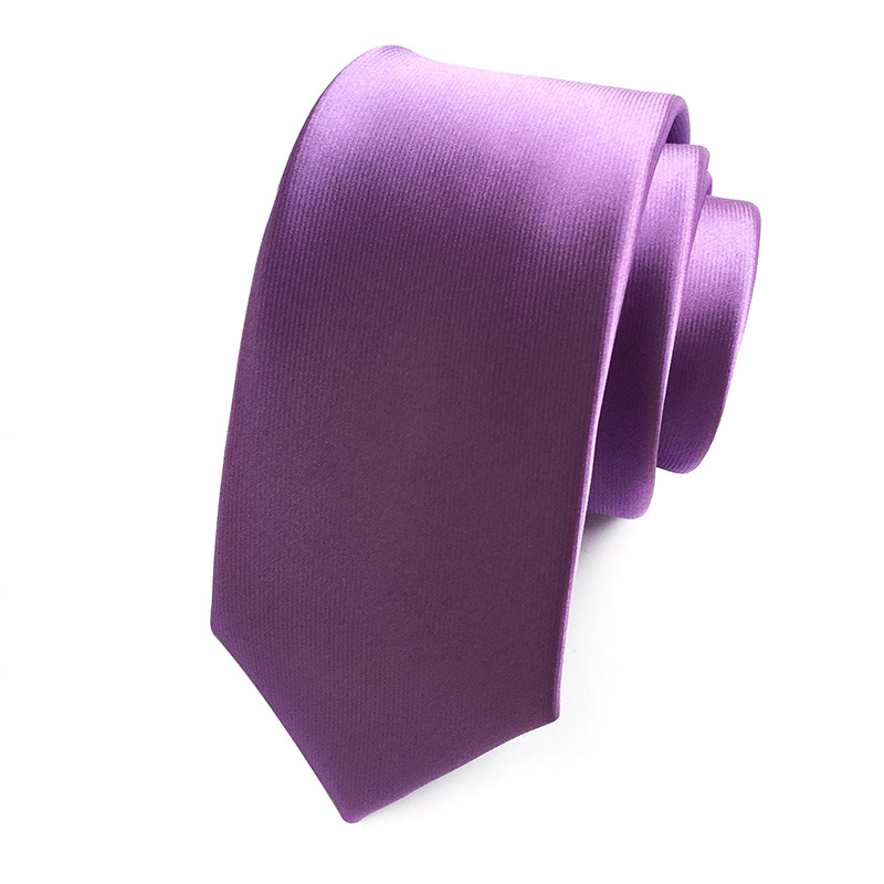 Silk Slim Men Ties Fashion 6cm Skinny Stripe Dot Floral Neck tie for men Woven Formal wear business wedding party 40-image-763145968
