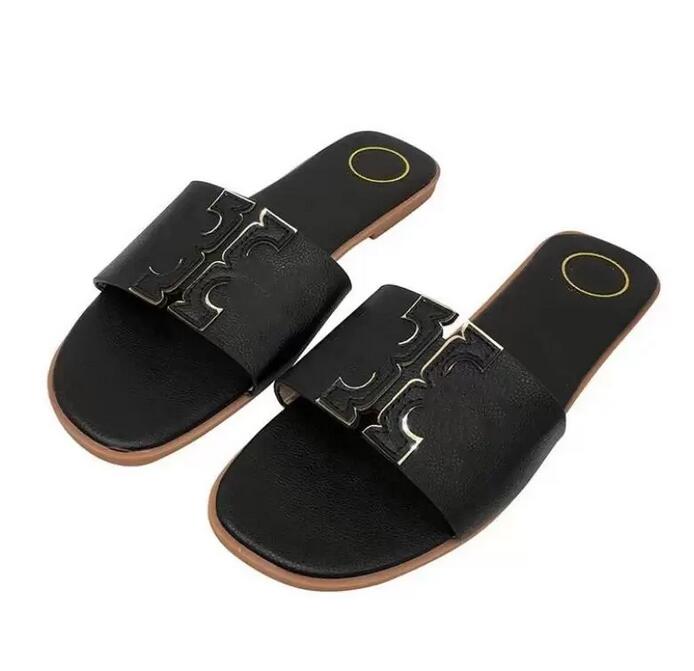 

2022 Newest Fashion classic brand women summer sandals big size 36-42 flip-flops with rubber sole with web rubber strap Slippers