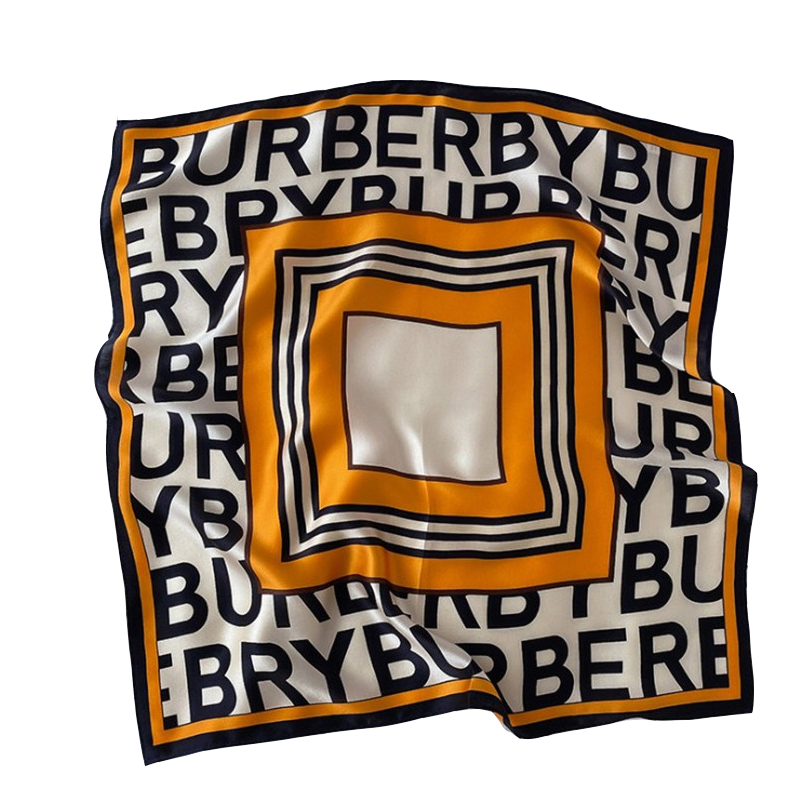 Scarves 2022 Korean edition pocket square scarf Trend fashion Silk scarf lady decoration air hostess white collar