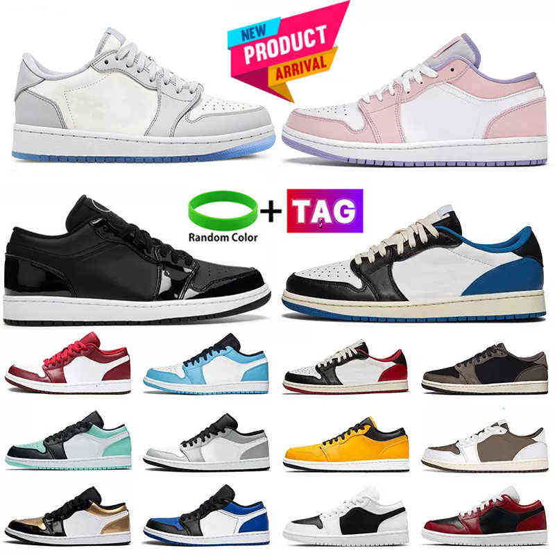 

Dr Shoes 2022 Designer Men Women Low 1s Basketball Black Toe Mocha Unc