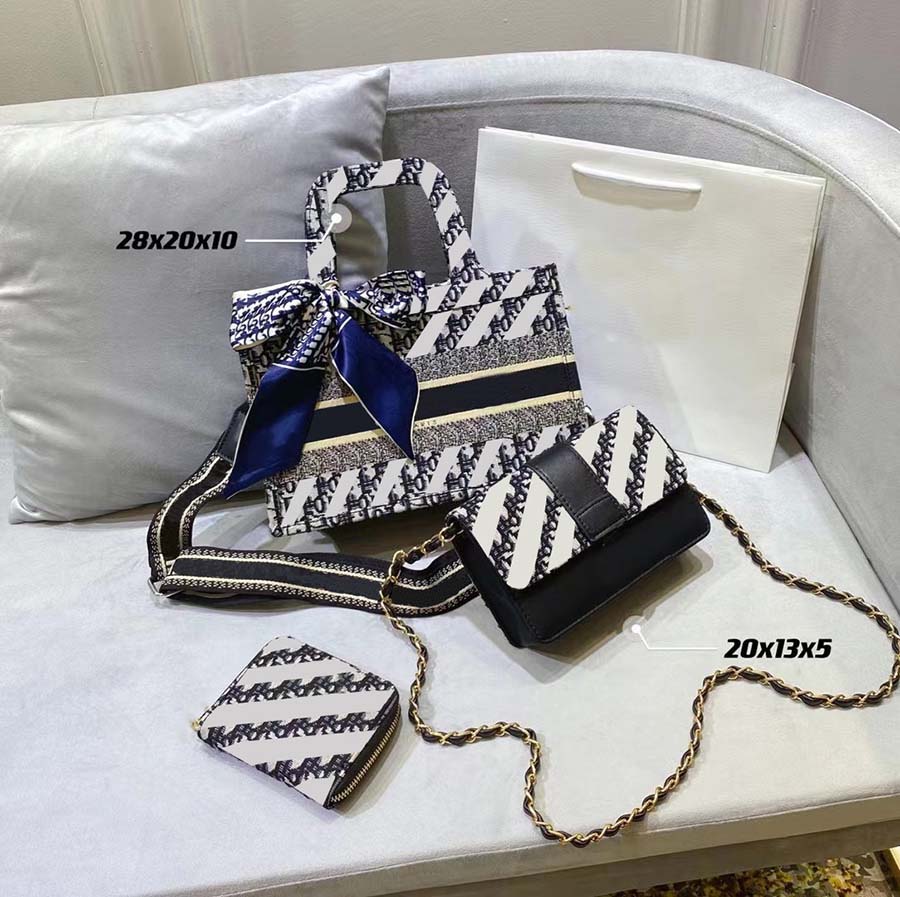

3-piece set Handbags Women Designers Bags Wallet Handbag purse Cross body Soho Disco Shoulder Fringed Messenger Bag Combination package, Make up the difference