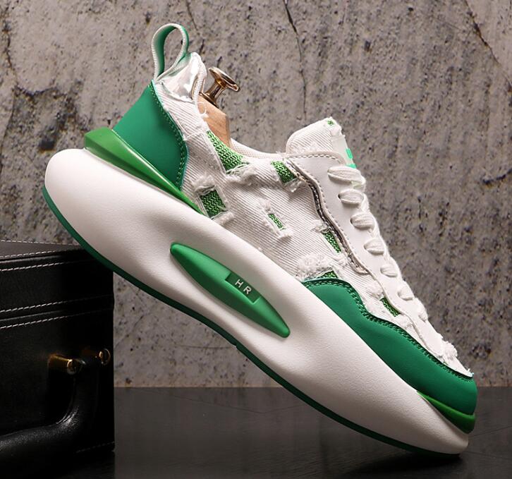 

Fashion Designer Breathable Casual Skateboard Shoes Spring Autumn Daily Walking Sneaker Classic Wear Resitant Men party Wedding Dress Loafers 3321, Clear