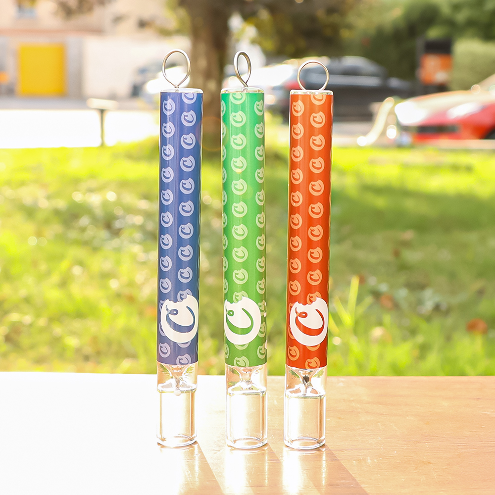 

Glass One Hitter 4.45 inch Straight smoke Water Pipes Smoking Accessories for Dry Herb bongs