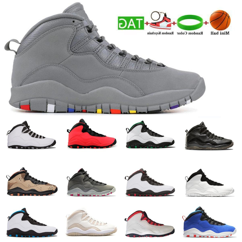 

Jumpman Discount Basketball Shoes Chicago 10 I'm Back Men Dark Smoke Grey Sneakers 10s Sports Westbrook Trainers Seattle Size Us 7-13 Zapatos, #2 cool grey