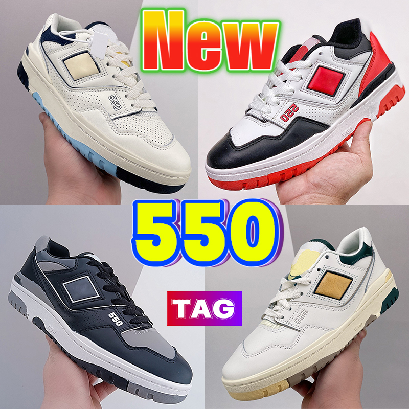 

Newest Designers Natural Green 550 Casual Shoes Cream Navy Blue White white red Black Purple Shadow Men Sneakers Sea Salt Burgundy Varsity Gold UNC Women Trainers, #25- shoe box
