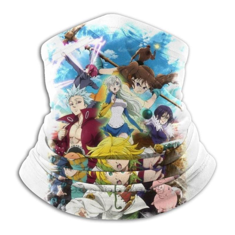 

Scarves The Seven Deadly Sins Microfiber Neck Warmer Bandana Scarf Face Mask Elaine