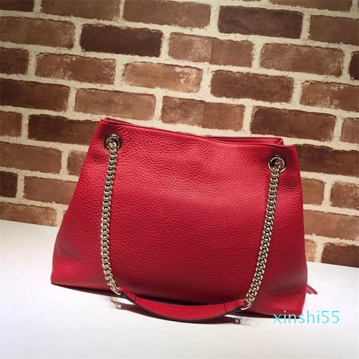 

Wholesale Genuine leather shopping bag chain shoulder bag for women fashion tote bags lady chains handbag leather chain purse 142543, Extra shipping f ee(not for sale )(extr
