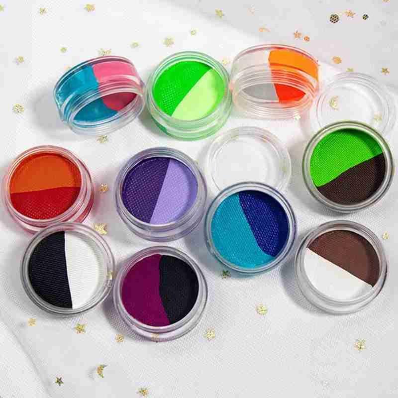

Eyeliner Color Fluorescent Cream Halloween Face Body Painting Party Stage Show Neon Pastels EyelinerEyelinerEyeliner