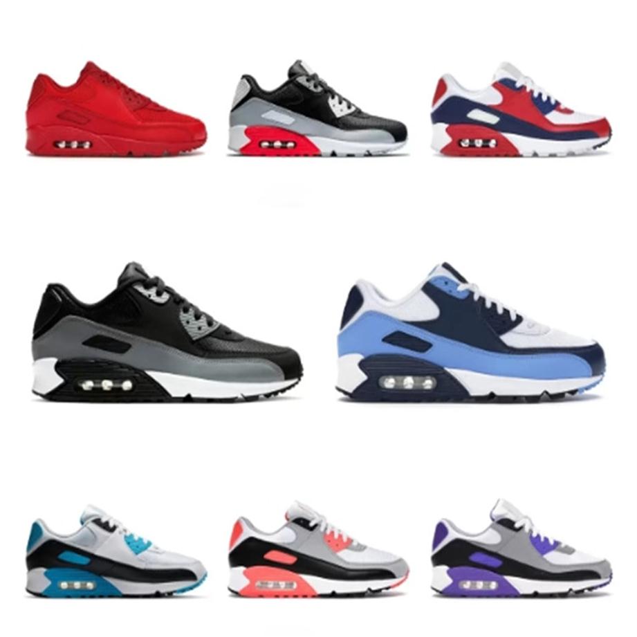 

AIR 2022 maxs airmaxs New 90 90s Max Running shoes mens women Black White Classic Cushion Casual Training sports Sneakers Big size345Q, 22