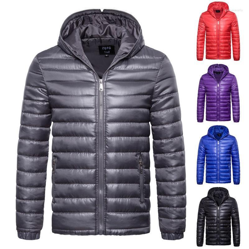 

Men's Down & Parkas Cotton Warm Jacket Men Windbreaker 2022 Winter Autumn Hooded Fashion Casual High Quality Coat Male Guin22, Black