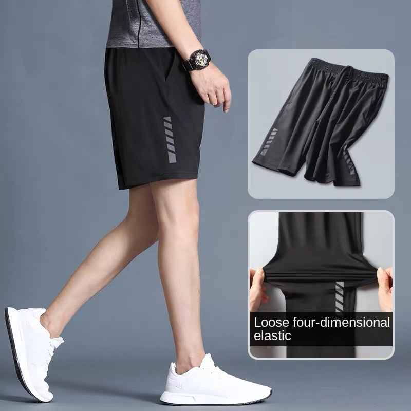 

New 2022 Casual Pants Summer Loose Sports Fitness Shorts Man's Quick-drying Outdoor Large Size 5XL Running Cargo Gym Shorts Men, Water droplets