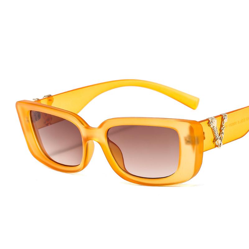 

Sunglasses Unisex Rectangle Vintage For Women Fashion Retro Sun Glasses Female Lady Eyeglass Small Square Casual Goggles