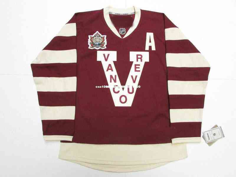

Cheap Custom Daniel Sedin 2014 Heritage Classic Premier Jersey Stitch Add Any Number Any Name Mens Hockey Jersey Xs-6xl, Wine red