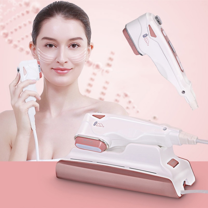 Hifu appareil multifonctionnel de soins de la peau Instrument facial à ultrasons levage rajeunissement Anti-âge rides enlever la Machine