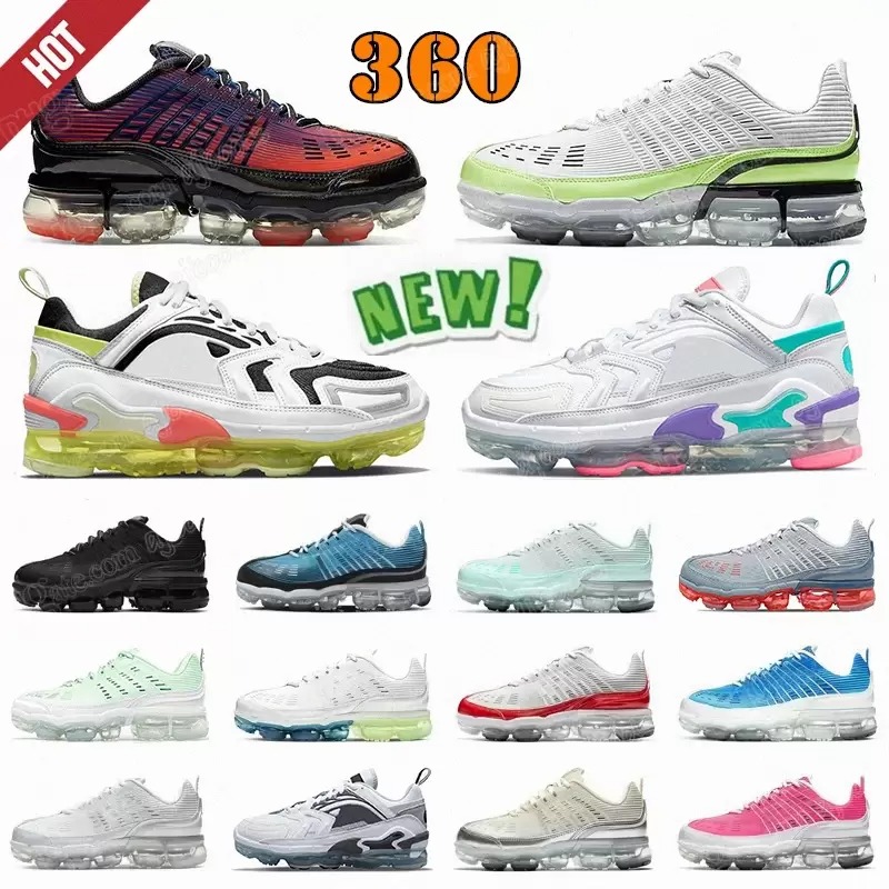 

Designer mens running shoes 360 OG White and Red sneakers Summit White Metallic Silver University Royal Laser blue women sports outdoor fashion trainers, 36