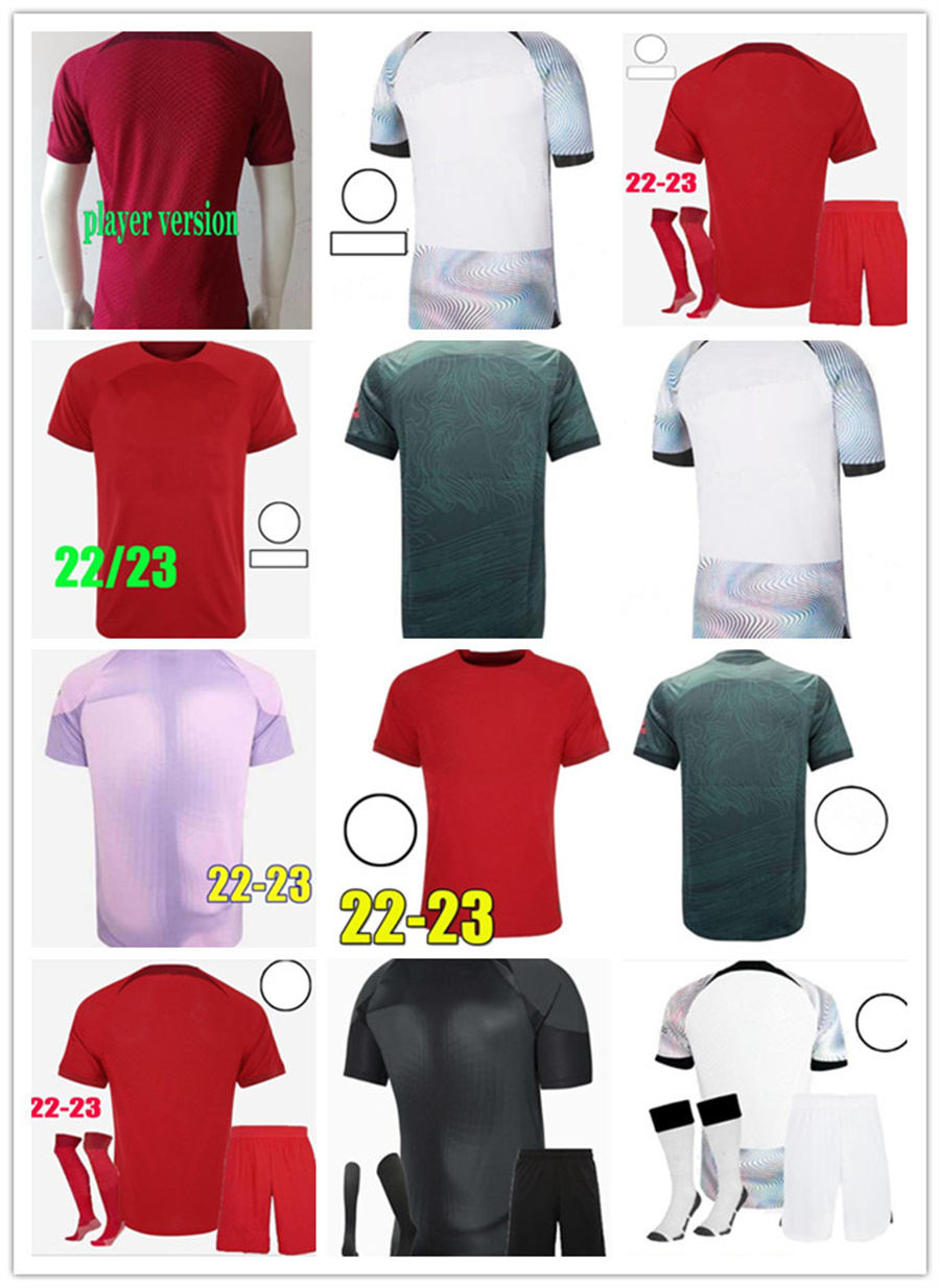 

2022 2023 Mohamed DARWIN Diogo Luis DIaz football shirts men kids kits Fabio Alexander Arnold Alisson 16-4XL 21 22 23 season home away 3rd RED soccer jerseys Carvalho, Kit+sock