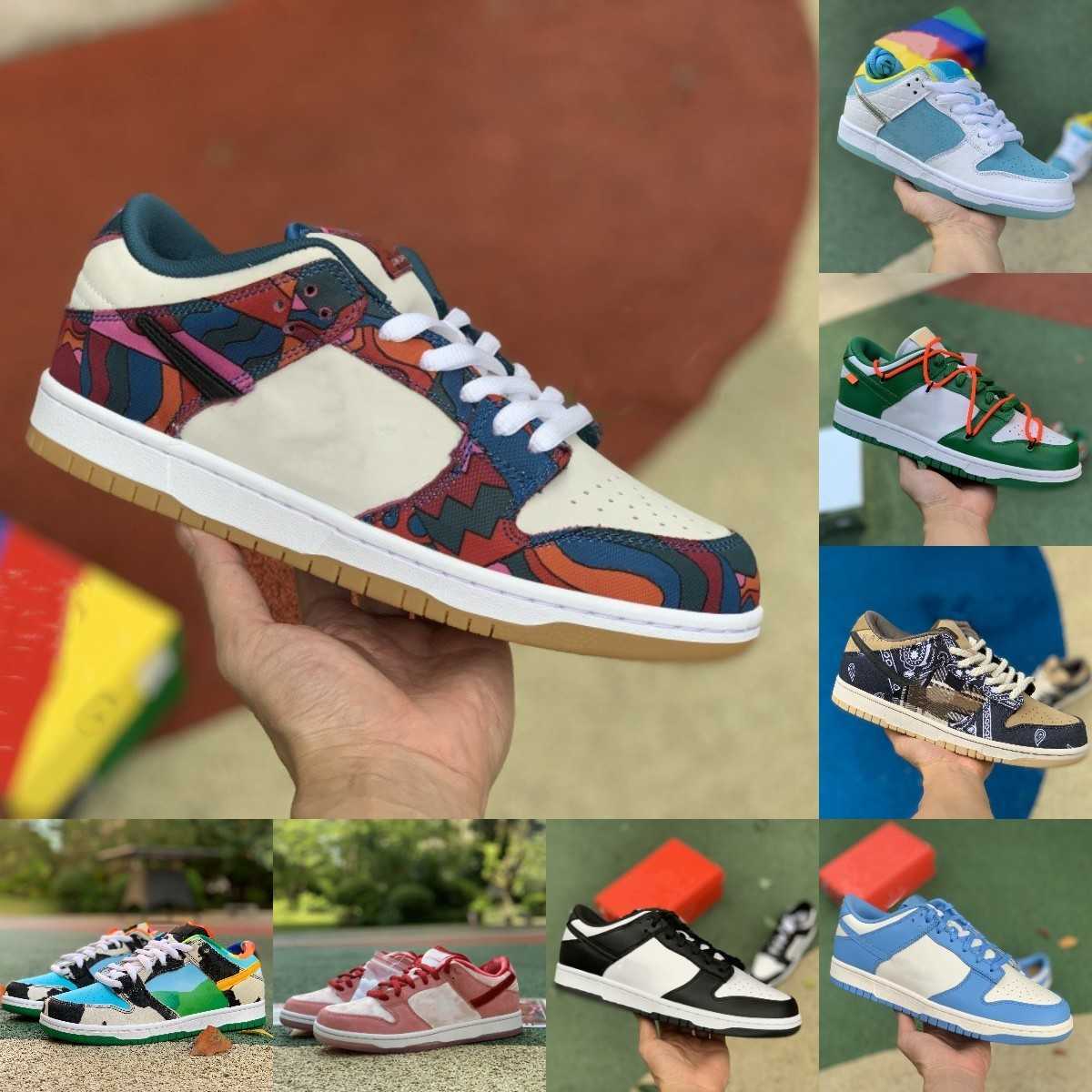 

Top Quality Running Shoes Men Women DuNkSb Parra Classic Green Laser Blue Lot 35 Sean Cliver Pine Green StrangeLove Chicago Staple NYC Pigeon Trainer Sneakers, Please contact us