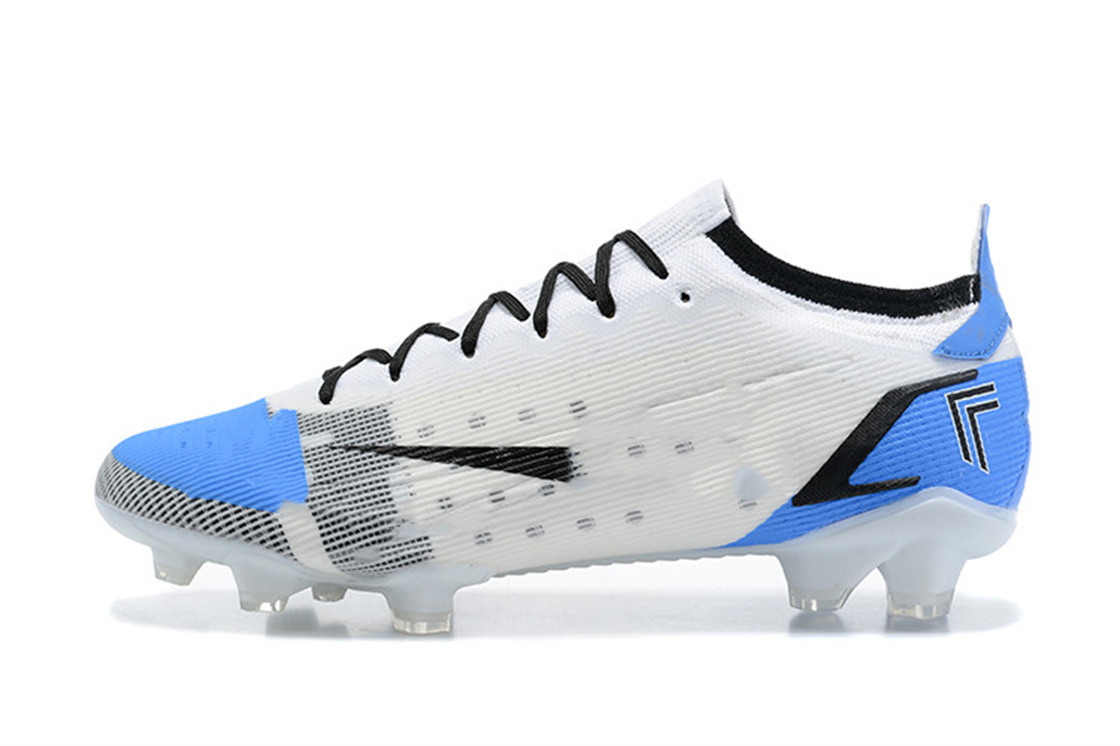 Chaussures Cheaps Designer Top Edition NK Assassin Superfly 8 FG Blanc Bleu Baskets de football pour hommes