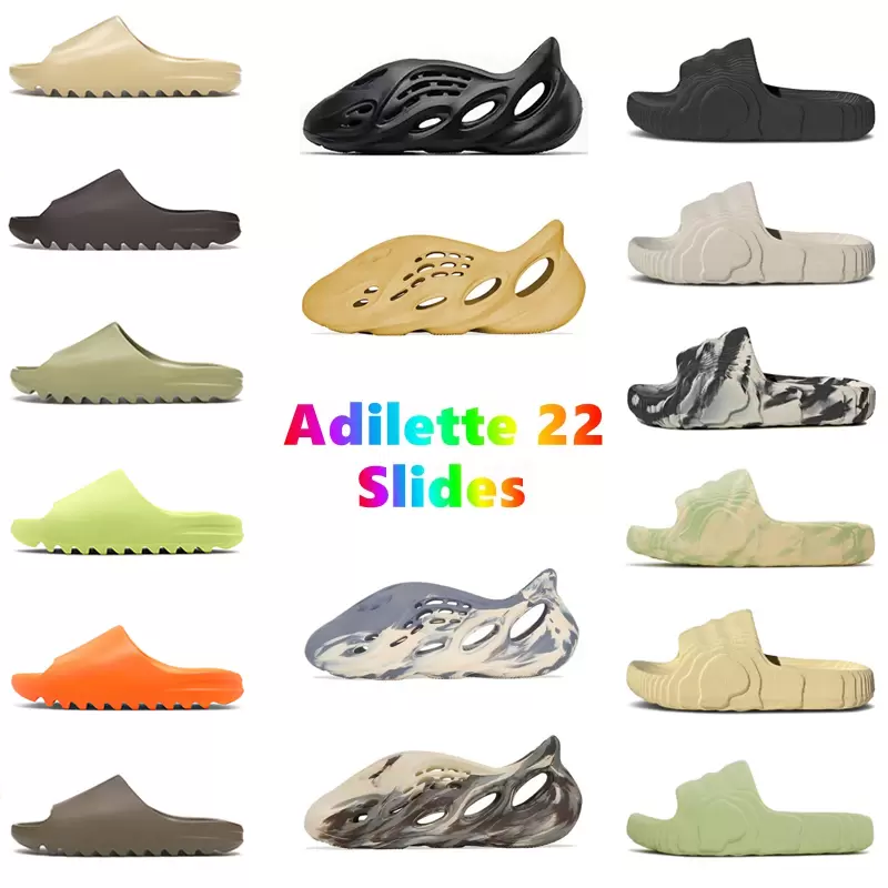 

Designer Slides Sandals Men Women Designers Slippers Sneakers Sandal Shoe Desert Sand Bone Earth Triple White Black Fashion Scuffs Flip Flops Trainers 36-47, 17