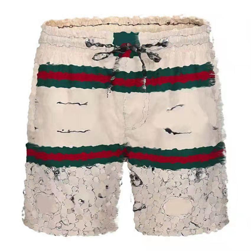 

Mens Shorts 2021 Summer Designers Casual Sports Fashion Quick Drying Men Beach Pants Black and White Asian Size -3XL