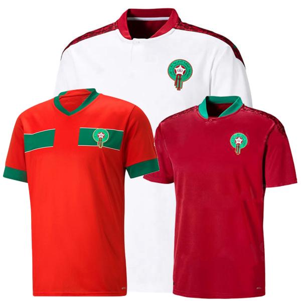 

2021 2022 2023 Morocco Soccer Jerseys HAKIMI Mazraoui BOUFAL SAISS BELHANDA BOUFAL ZIYECH ABOUKHLAL NESYRI national team 22 23 football men and kids shirts