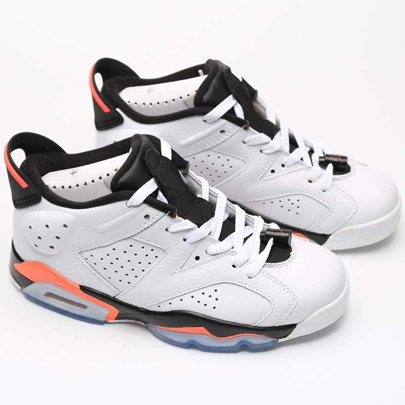 

Shoes Jumpman 6 Low Infrared Basketball 6s Designer Sport Running, Bubble wrap packaging