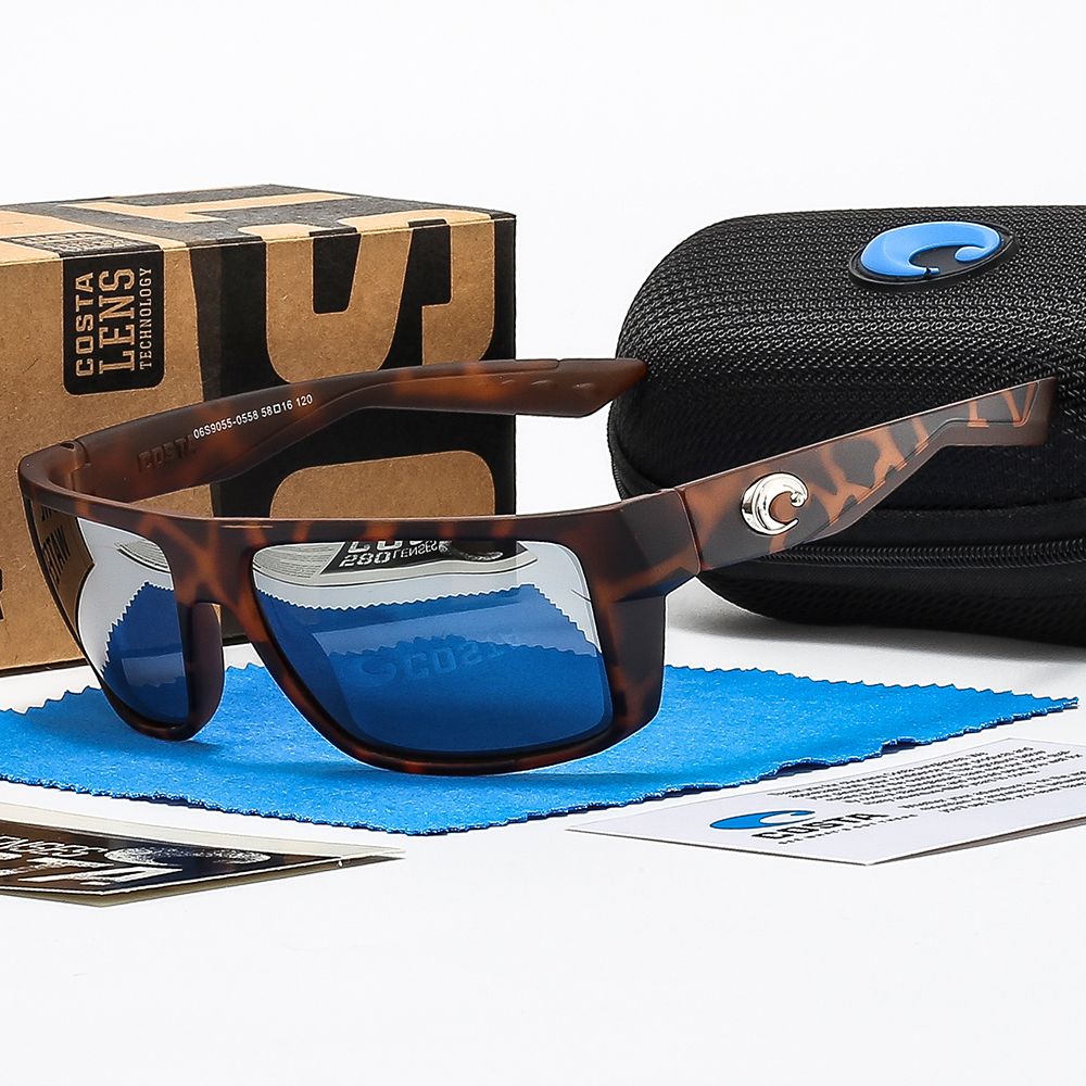 

Sunglasses For Women Costa Sunglasses Mens UV400 580P High-Quality Polarized PC Lens Color Coated TR-90 Frame - Motu;Store/21491608