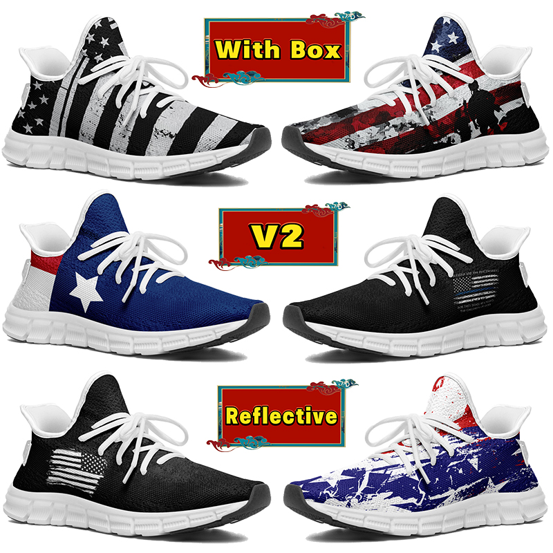 

With Box v2 reflective mens running shoes Dazzling Blue Beluga carbon zyon fade cinder earth israfil flax cloud white zebra GID tail light top men women Sneakers, 46 semi frozen yellow