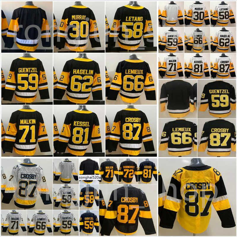 

Pittsburgh Ice Hockey 87 Sidney Crosby Jersey Jason Zucker 58 Kris Letang 59 Jake Guentzel Lemieux Evgeni Malkin Blank Stadium  ''nhl''jerseys