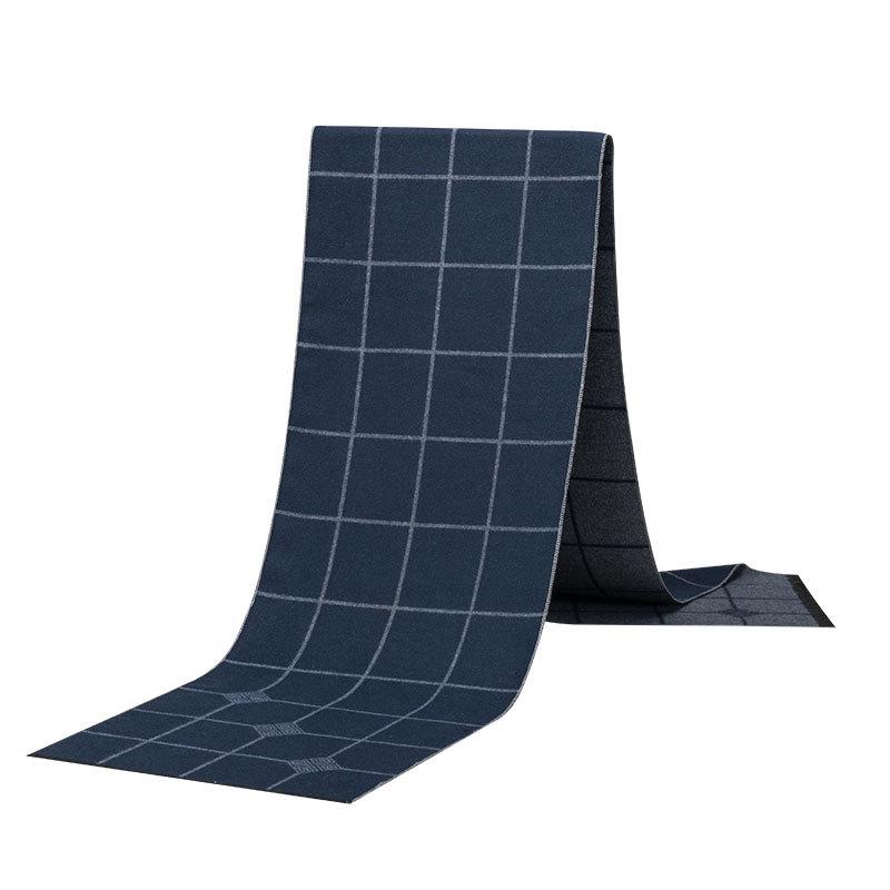 

Scarves Fashion Men Cashmere Plaid Scarf Winter Warm Shawls And Wraps Man Business Sjaal Bandana Pashmina Foulard Thick BlanketScarves