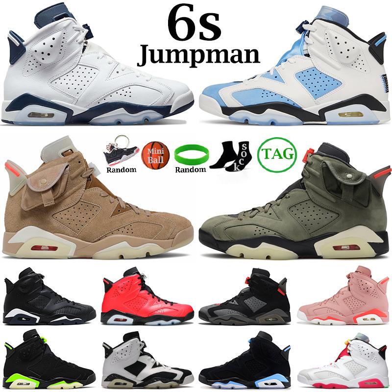 

Jumpman 6 Basketball Shoes 6s men women trainers sports sneakers UNC White Midnight Navy British Khaki Olive Black Cat Bordeaux Bred Defining Moment mens, 31
