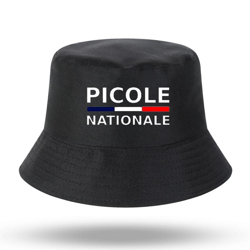 

Berets Picole Nationale Print Men Women Bucket Hat Outdoor Panama Fishing Cap Fisherman HatBerets