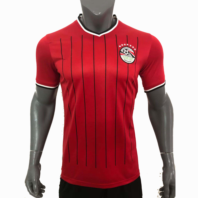 

2022 2023 Egypt Soccer Jerseys M.SALAH TREZEGUET ELNENY national team home away 22 23 football men and kids shirt