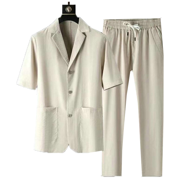 Tracksuits 2022 Brand High Street Trendwear Piece pour hommes Ensemble de chemises sportives à manches longues décontractées à manches longues à