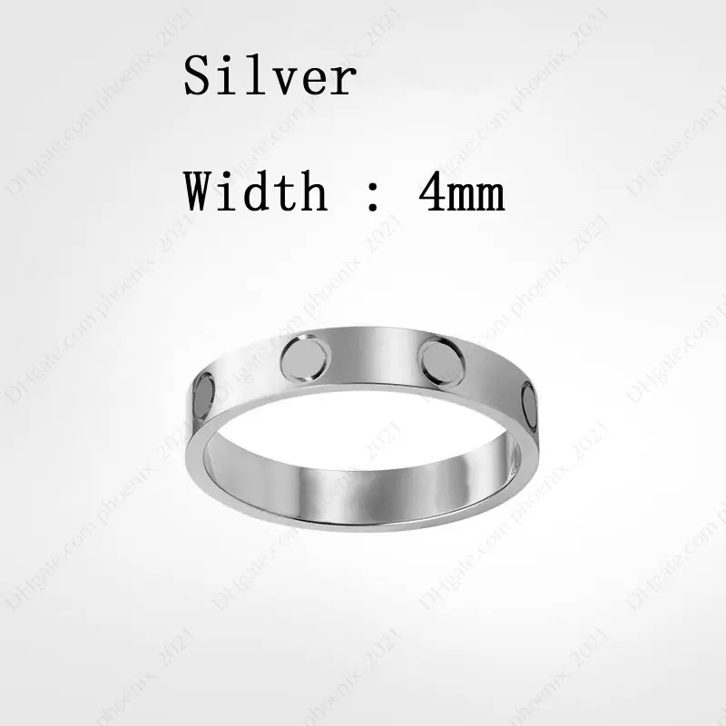 

2022 fashion screw ring classic luxury designer jewelry women Titanium steel Alloy Gold-Plated Gold Silver Rose Never fade Not allergic