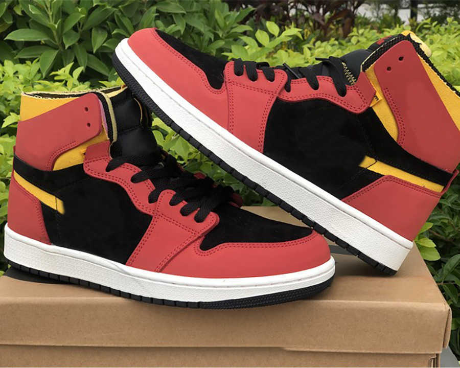

Shoes Mens 1 Jumpman 1s Comfort Chile Red men women Sneakers trainers, #1