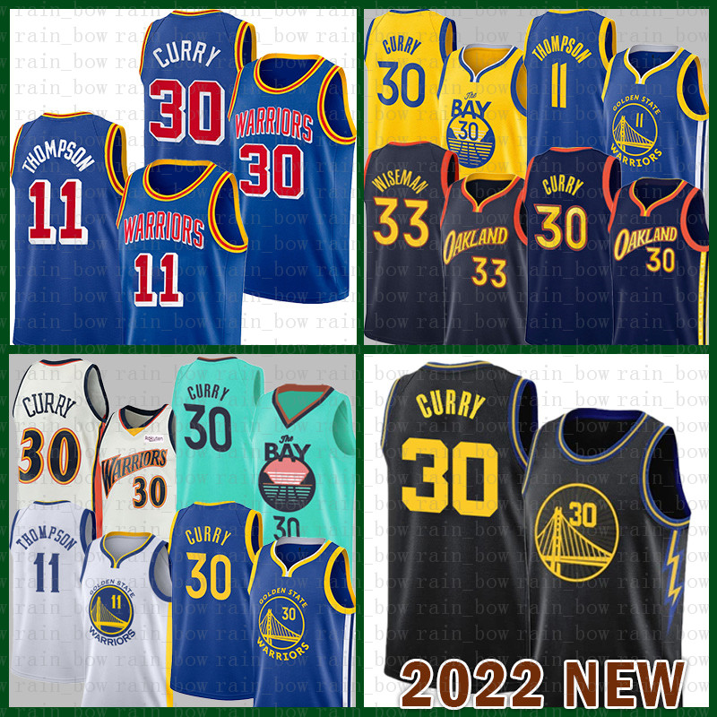 

Golden''State''Warriors''Men 11 23 Stephen Curry James Wiseman Basketball Jersey 30 33 Klay Thompson Draymond Green 038, 2021 jersey