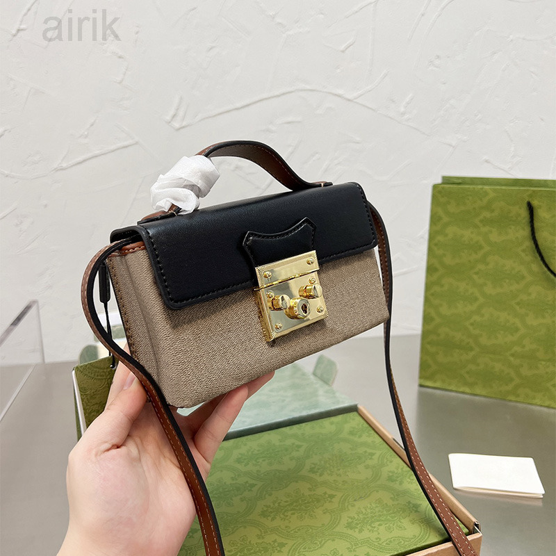 

2023 Luxuries Designers Women Bag Crossbody Bags Two-tone Handbags High Quality Fashion Chain Shoulder Tote Purses 20*15cm, Brown
