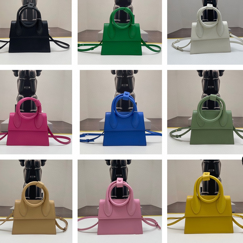 

Designer Geometric Circles Leather Underarm Bags Fashionable New Shoulder Crossbody Bags Multifunctional Bright Casual Handbags, Color