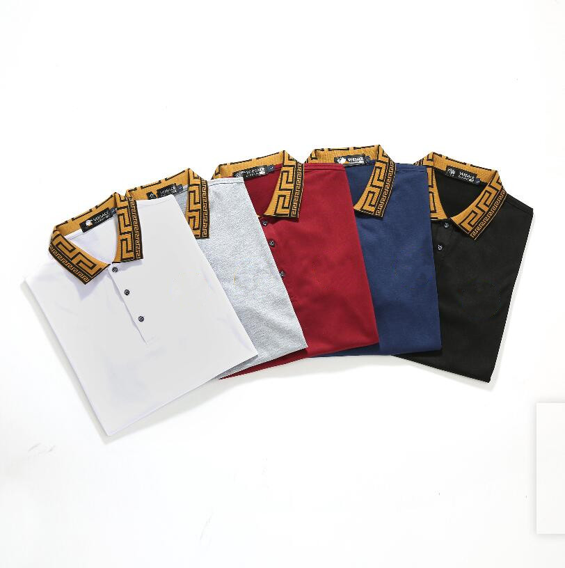 

2022 Designer polo shirts designed for men in a variety of colors styles and fashion brand T-shirts, Yellow