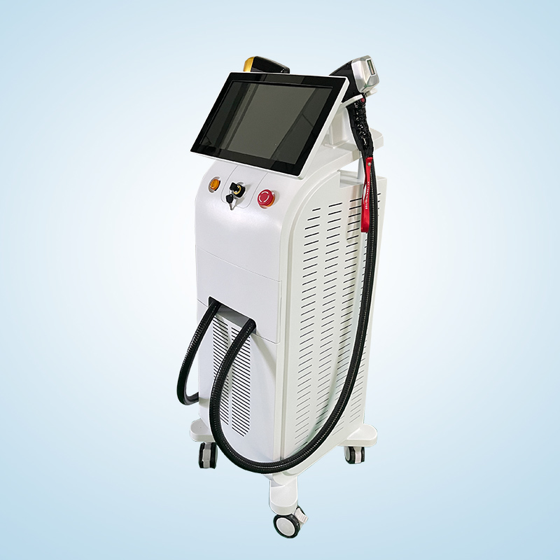 

2022 New Double Handle Diode Laser Hair Removal Machine reasonable whole sales price spa clinic use