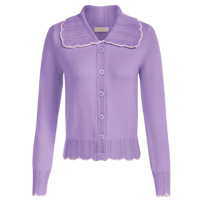 

Women's Knits & Tees Women Vintage Lapel Collar Cardigan Sweater Long Sleeve Button-Up Knitwear Autumn Spring Thermal Coat Tops Female Jumpe, Red