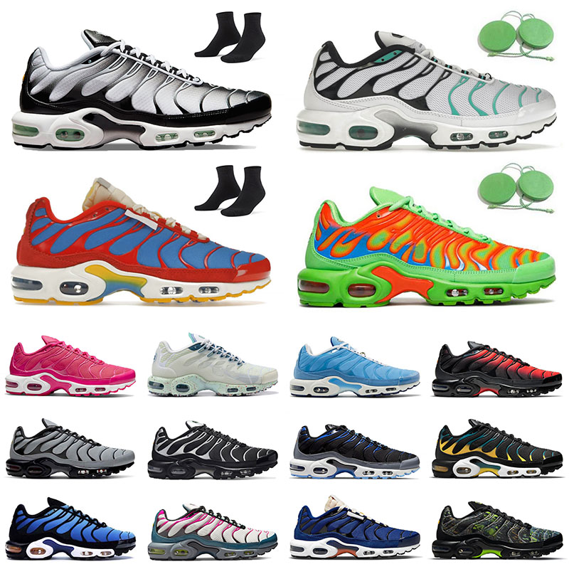 

Comfortable Tn Plus Running Shoes Hyper Jade Tns Designer sneakers Terrascape Mint Green Accents Pink Teal Volt Black Metallic Silver Men Women Trainers, 36-46 triple white (2)