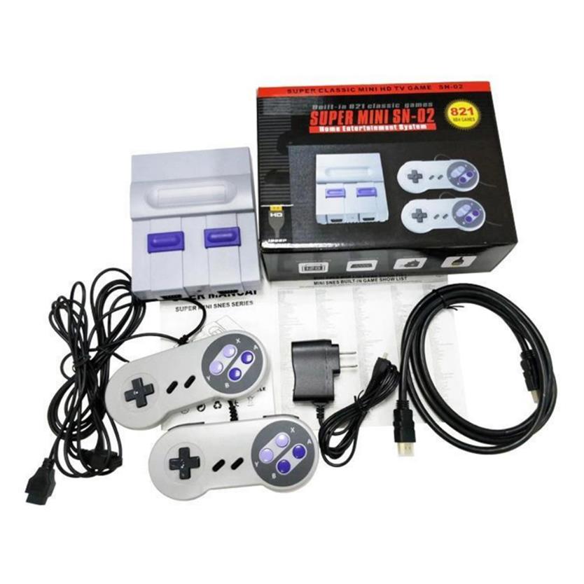 

Classic Edition Game Console Built-in 821 Super Nintendo Video Game Consoles206S